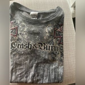 Crash and Burn Woman’s Tee Shirt